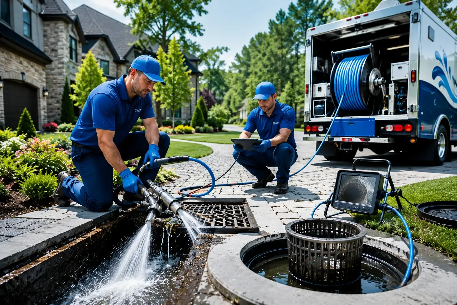 Local outdoor drain cleaning professionals in Brodheadsville, PA