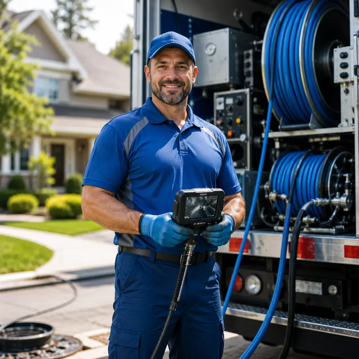 Local outdoor drain cleaning specialists in Brodheadsville, PA